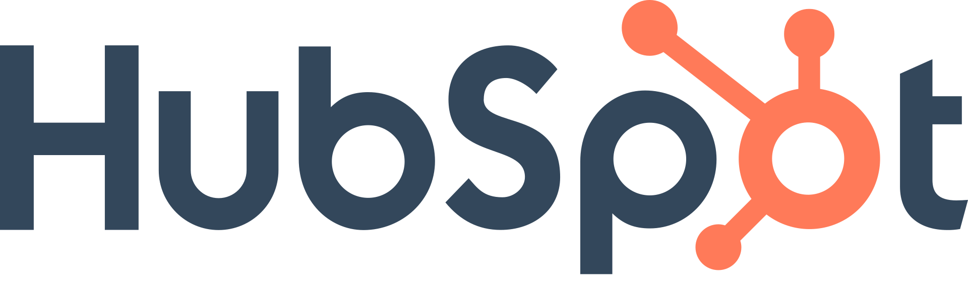 Logo da HubSpot, parceiro Traction X